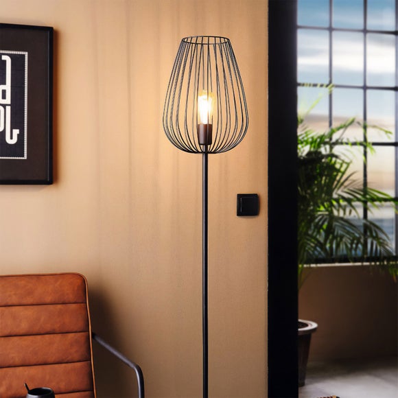 Click to view product details and reviews for Return Eglo Newtown Mid Century Floor Lamp.