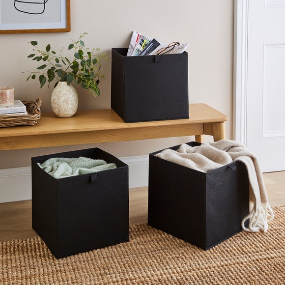 Set of 3 Foldable Storage Boxes