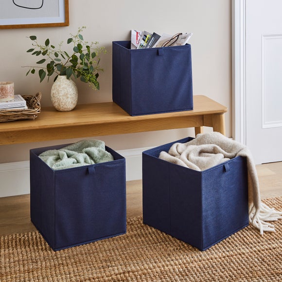 Set of 3 Foldable Storage Boxes