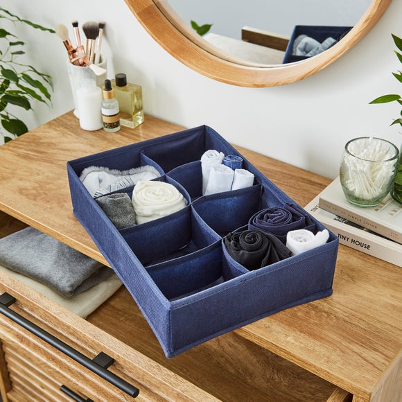 View 8 Compartment Drawer Organiser View 8 Compartment Drawer Organiser