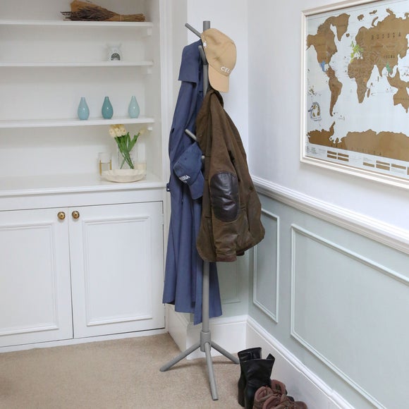 Harbour Housewares Wooden Coat Stand