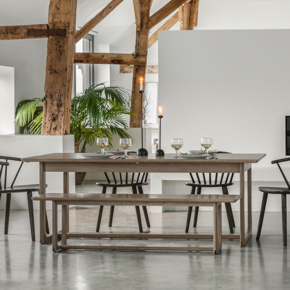 Cedar And Sage Avesta 6 8 Seater Extendable Dining Table