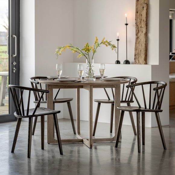 Cedar And Sage Avesta 4 Seater Round Dining Table