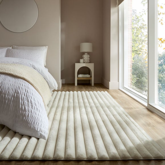 Cord Faux Fur Supersoft Rug