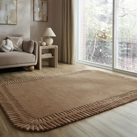 Abel Border Wool Rug