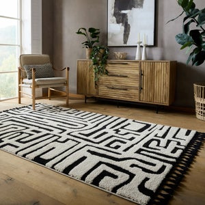 Madu Abstract Tasselled Rug