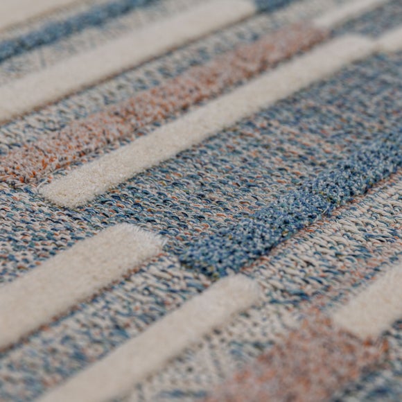 Photo 2 of Patchwork Striped Washable Rug Photo 2 of Patchwork Striped Washable Rug