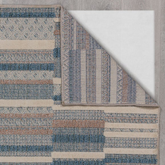 Photo 3 of Patchwork Striped Washable Rug Photo 3 of Patchwork Striped Washable Rug