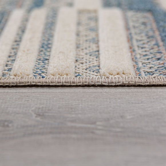 Photo 4 of Patchwork Striped Washable Rug Photo 4 of Patchwork Striped Washable Rug