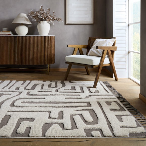 Madu Abstract Tasselled Rug