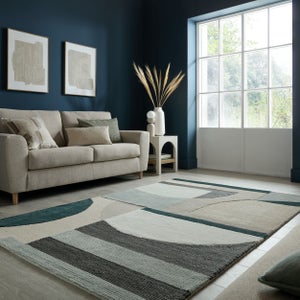 Rafe Geometric Wool Rug