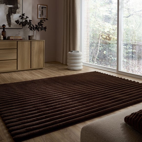 Cord Faux Fur Supersoft Rug