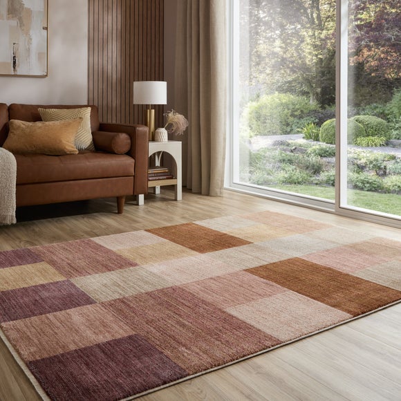 Felix Geometric Checkerboard Rug