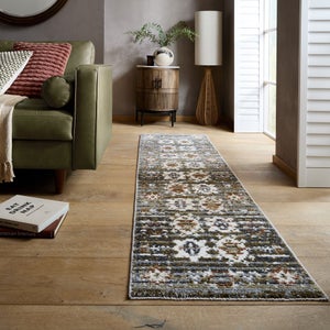 Evar Traditional Tufted Cord Runner