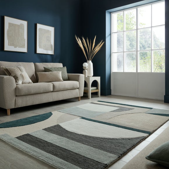 Rafe Geometric Wool Rug