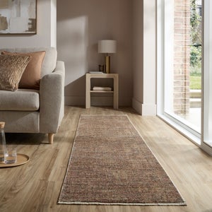 Aura Tweed Flecked Fringed Runner