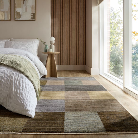Felix Geometric Checkerboard Rug