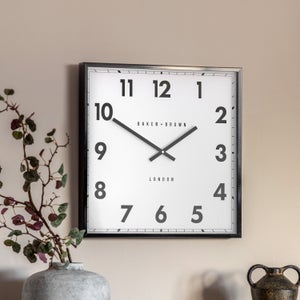 Cedar & Sage Buxton Square Wall Clock