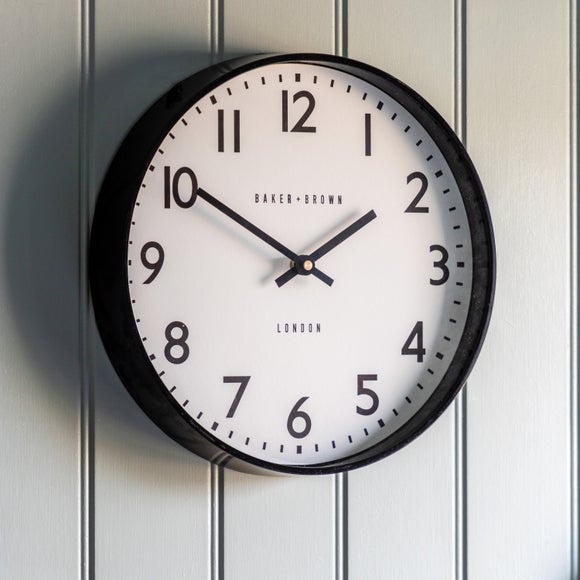 Photo 1 of Cedar & Sage Norton Round Wall Clock