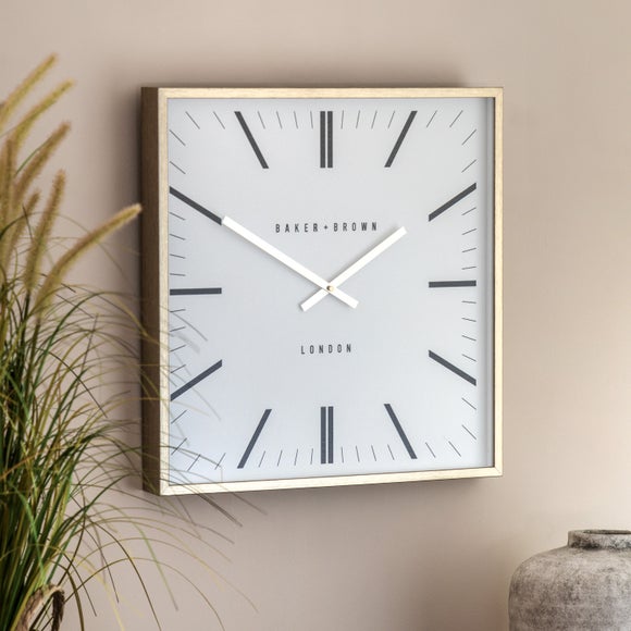 View Cedar & Sage Penhurst Square Wall Clock View Cedar & Sage Penhurst Square Wall Clock