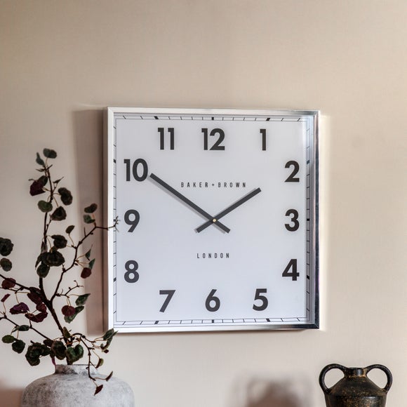 View Cedar & Sage Buxton Square Wall Clock View Cedar & Sage Buxton Square Wall Clock