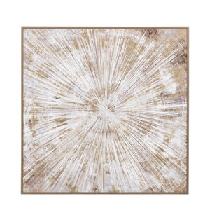 Cedar & Sage Starburst Flair Framed Canvas