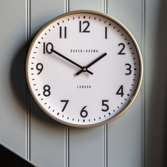 Click to view product details and reviews for Cedar Sage Norton Round Wall Clock.