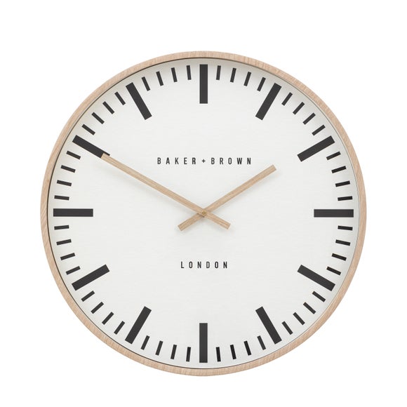 View Cedar & Sage Longstone Round Wall Clock View Cedar & Sage Longstone Round Wall Clock