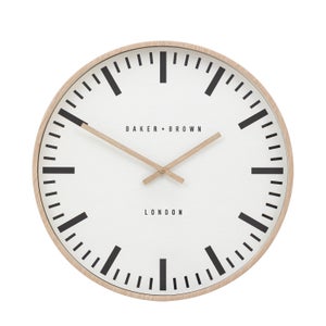 Cedar & Sage Longstone Round Wall Clock