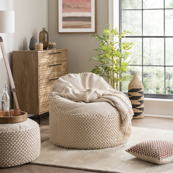 Jersey Bobble Bean Bag Chair