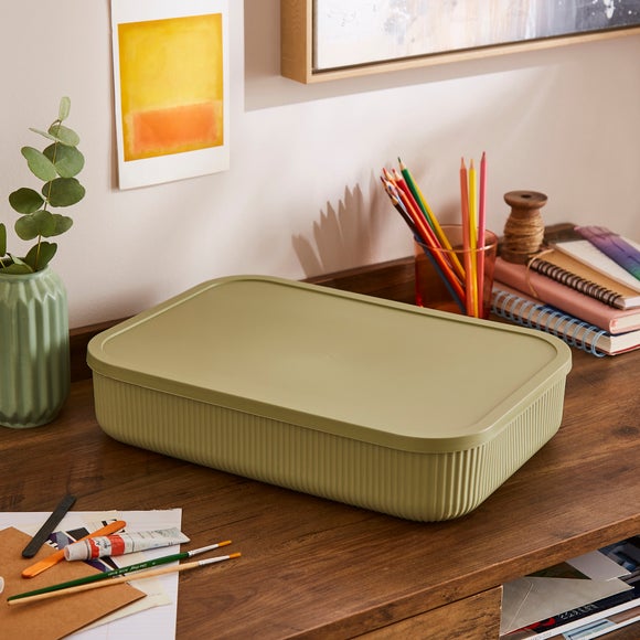 View Ribbed Storage Box View Ribbed Storage Box