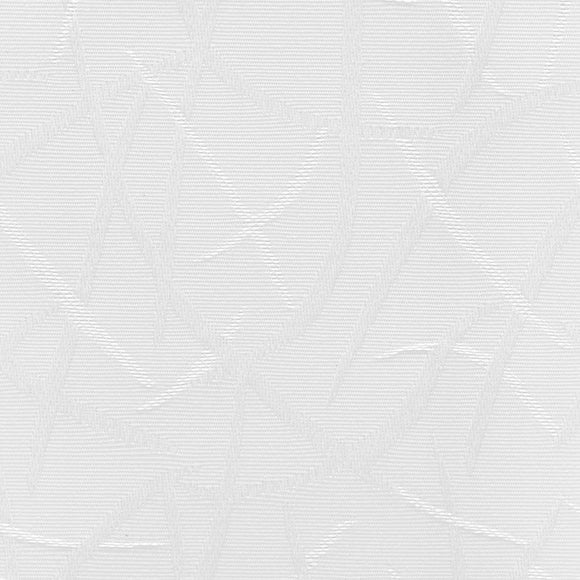 Bamboo Textured Made to Measure Fabric Sample Bamboo White
