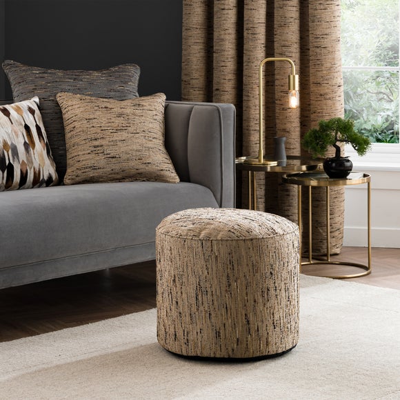 Fontaine Round Pouffe