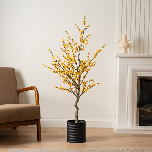 Click to view product details and reviews for Artificial Forsythia Tree In Black Plastic Plant Pot. Click to view product details and reviews for Artificial Forsythia Tree In Black Plastic Plant Pot.