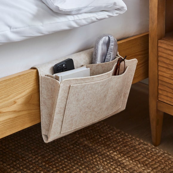 The Edited Life Felt Bedside Pocket Organiser