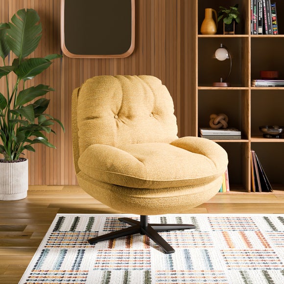 Click to view product details and reviews for Aila Chenille Small Swivel Chair. Click to view product details and reviews for Aila Chenille Small Swivel Chair.