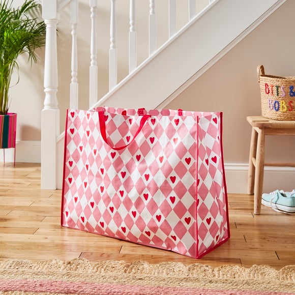Hearts Shopper Bag