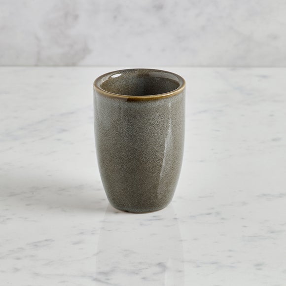 View Handleless Double Walled Reactive Glaze Ceramic Mug View Handleless Double Walled Reactive Glaze Ceramic Mug