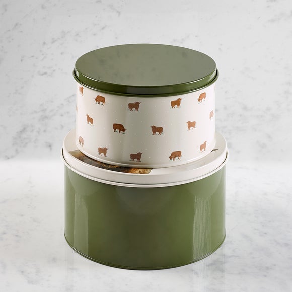 Click to view product details and reviews for Set Of 2 Highland Cow Cake Tins.