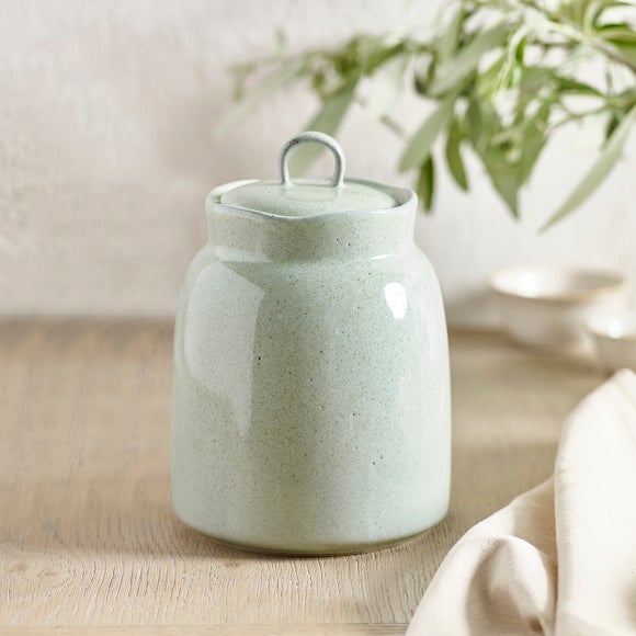 Amalfi Stoneware Storage Jar