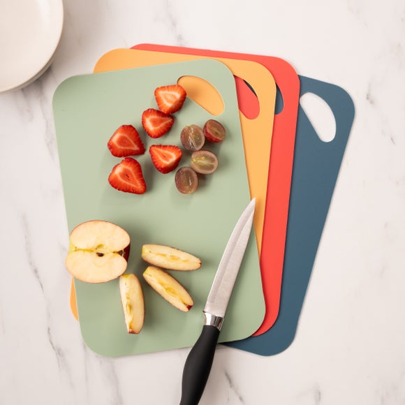 Pack of 4 Plastic Colour Boards