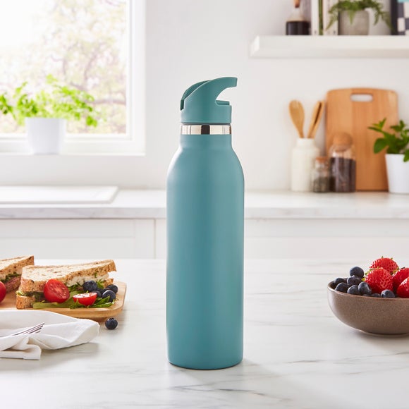View Water Bottle With Straw 600ml View Water Bottle With Straw 600ml