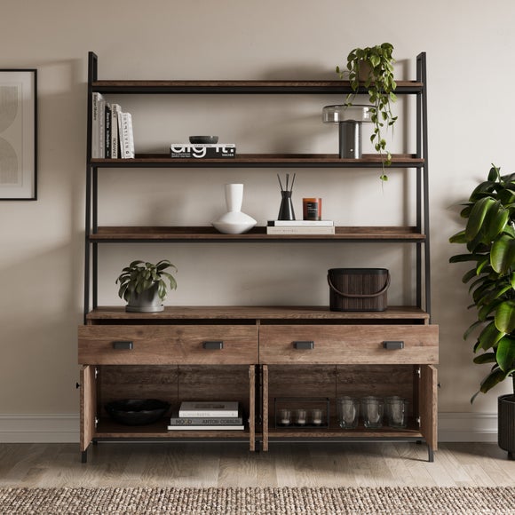 Fulton Wide Ladder Storage Cabinet