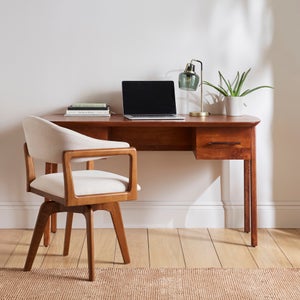 Maxton Storage Desk- Mango Wood