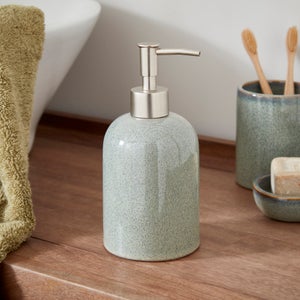 Reactive Glaze Soap Dispenser