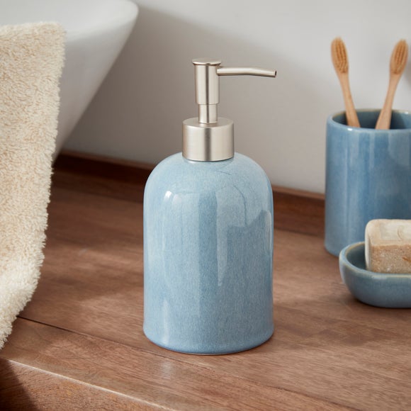 Reactive Glaze Soap Dispenser