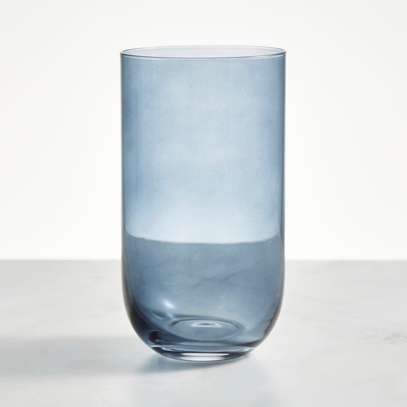 Coloured Glass Rounded Highball Glass