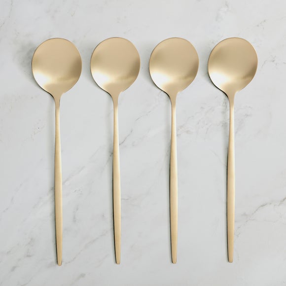 Hexham Set of 4 Gold Spoons