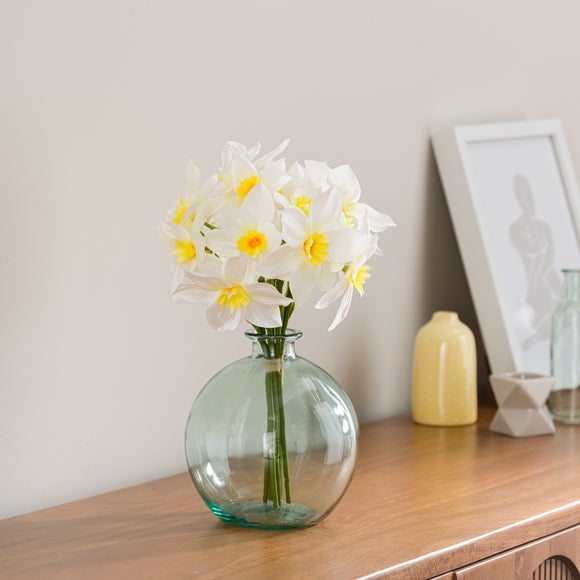Artificial White Daffodil Bundle