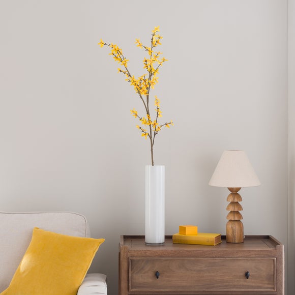 Artificial Yellow Forsythia Branch